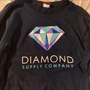 diamond supply co Sweatshirt Large Mens